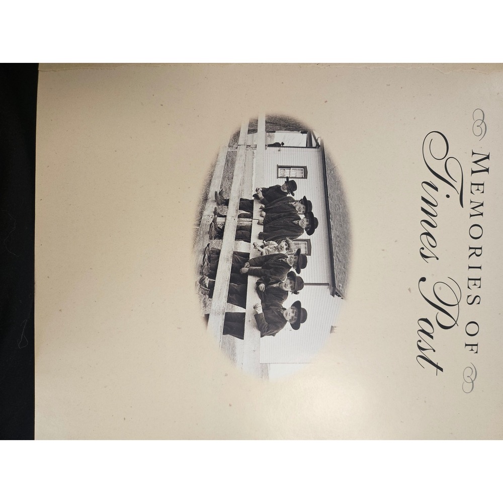 Memories of Times Past Hardcover Book Nostalgic Vintage Photos Paintings History